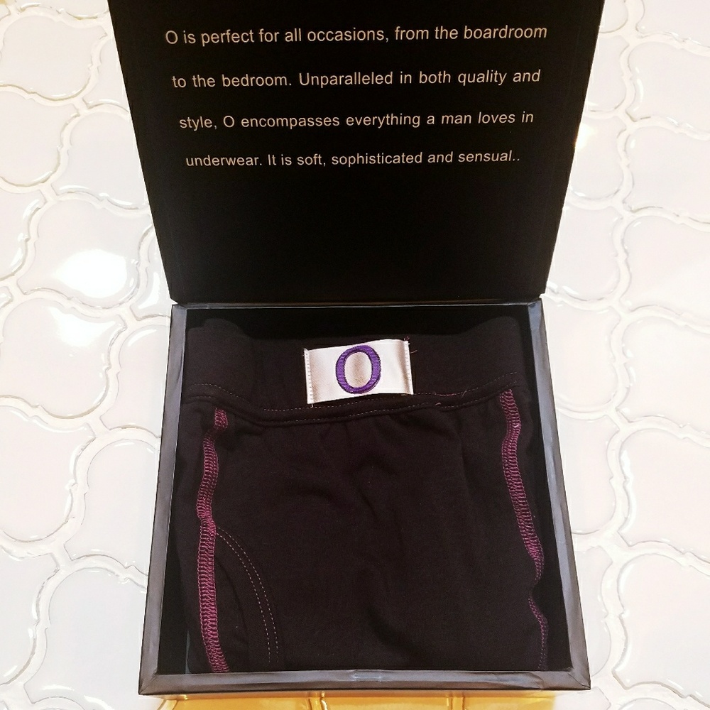 Luxuriously soft and comfy"O" brand boxer briefs
